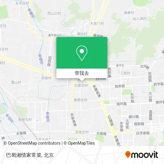 巴蜀湘情家常菜地图