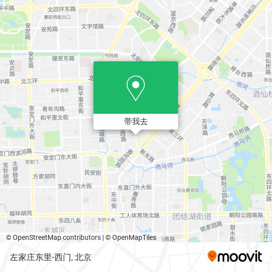 左家庄东里-西门地图