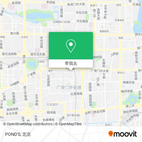 POND'S地图