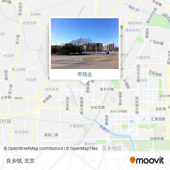 良乡镇地图