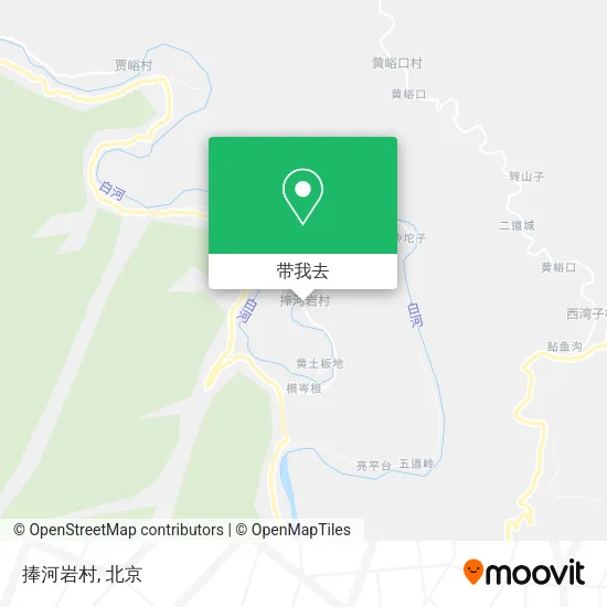 捧河岩村地图