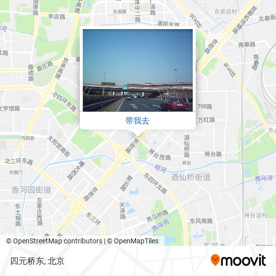 四元桥东地图