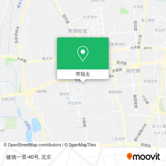 健德一里-40号地图
