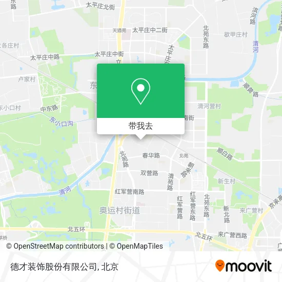 德才装饰股份有限公司地图
