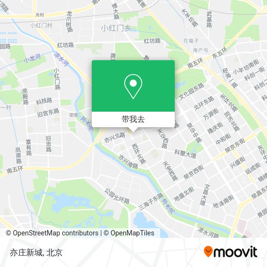 亦庄新城地图