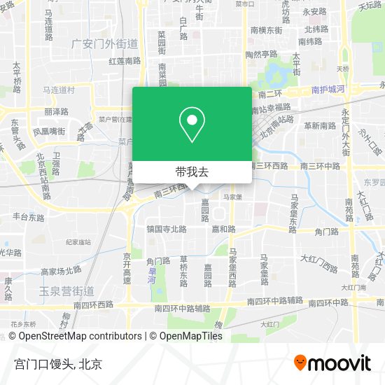 宫门口馒头地图