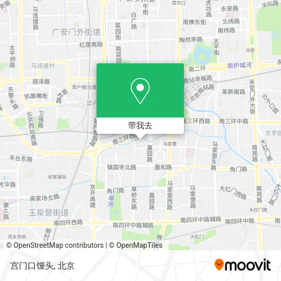 宫门口馒头地图