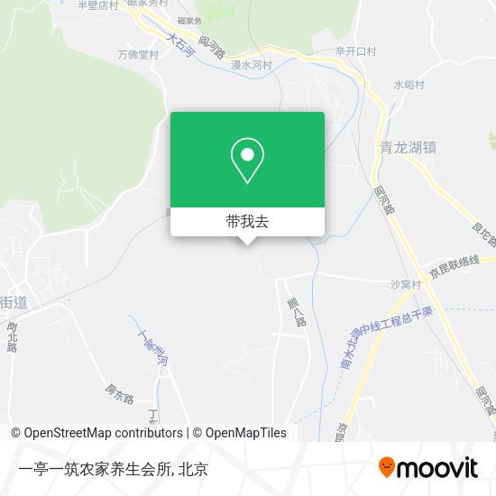 一亭一筑农家养生会所地图