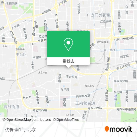 优筑-南1门地图