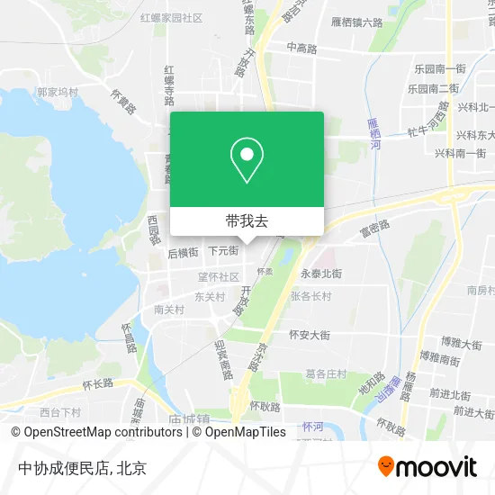 中协成便民店地图