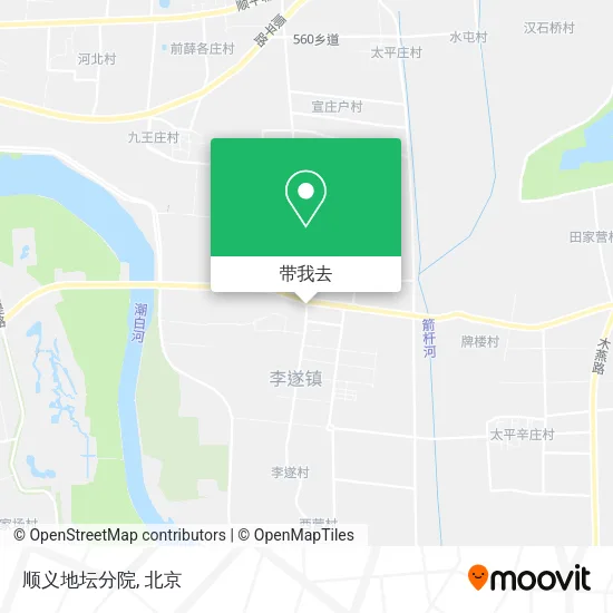 顺义地坛分院地图