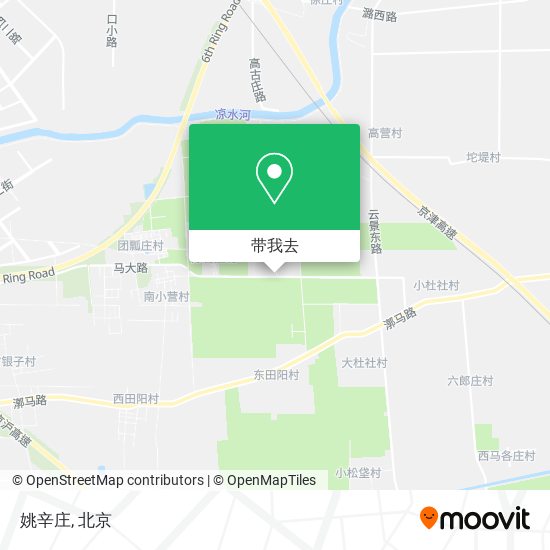 姚辛庄地图