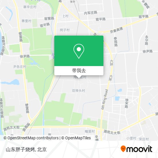 山东胖子烧烤地图