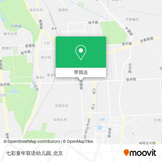 七彩童年双语幼儿园地图