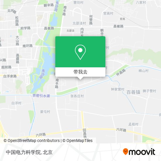 中国电力科学院地图