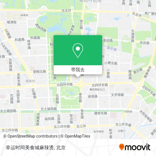 幸运时间美食城麻辣烫地图