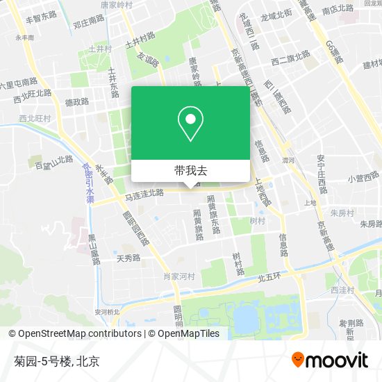 菊园-5号楼地图
