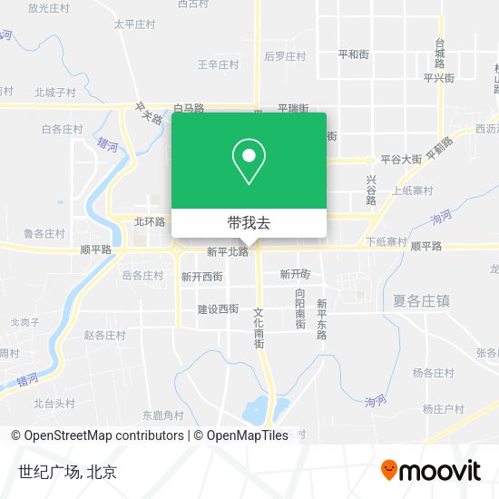 世纪广场地图