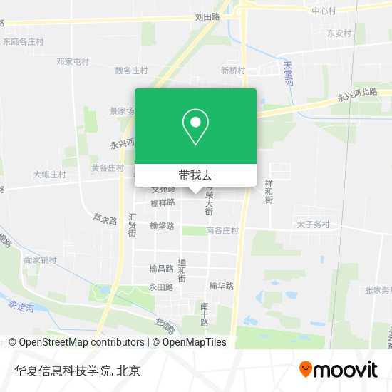 华夏信息科技学院地图