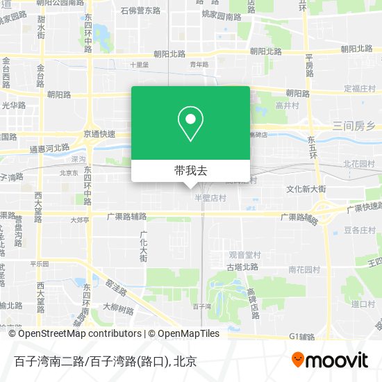 百子湾南二路/百子湾路(路口)地图
