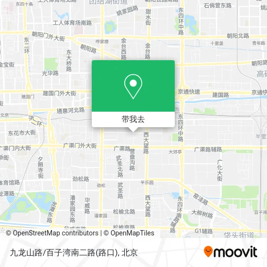 九龙山路/百子湾南二路(路口)地图