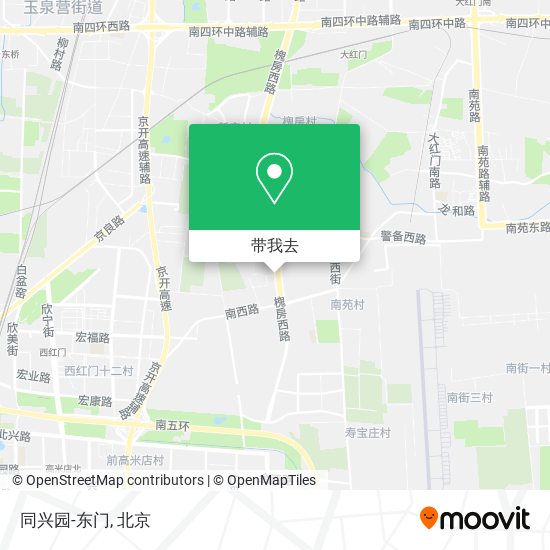 同兴园-东门地图