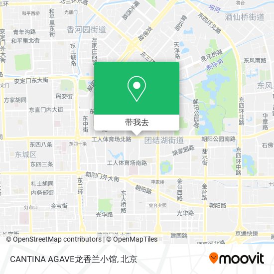 CANTINA AGAVE龙香兰小馆地图