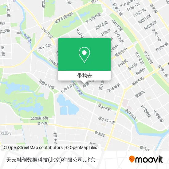 天云融创数据科技(北京)有限公司地图
