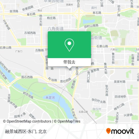 融景城西区-东门地图