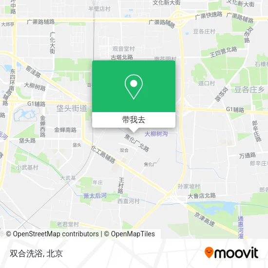 双合洗浴地图