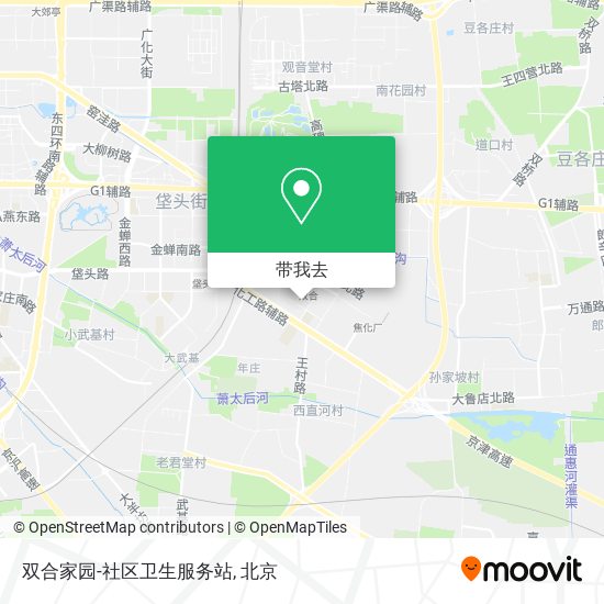 双合家园-社区卫生服务站地图