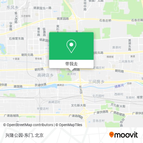 兴隆公园-东门地图