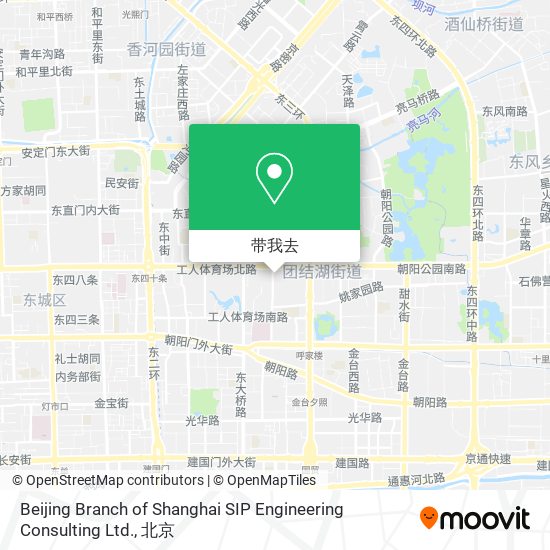 Beijing Branch of Shanghai SIP Engineering Consulting Ltd.地图