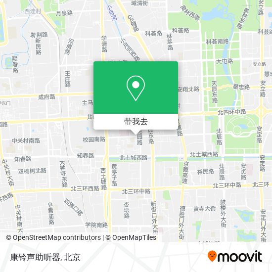 康铃声助听器地图