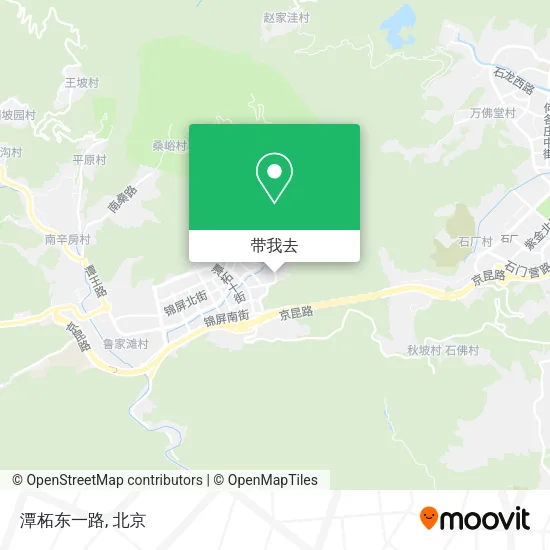 潭柘东一路地图