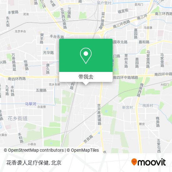 花香袭人足疗保健地图