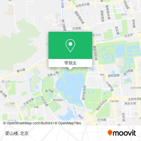 爱山楼地图