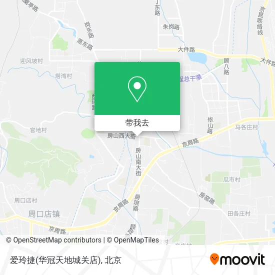 爱玲捷(华冠天地城关店)地图