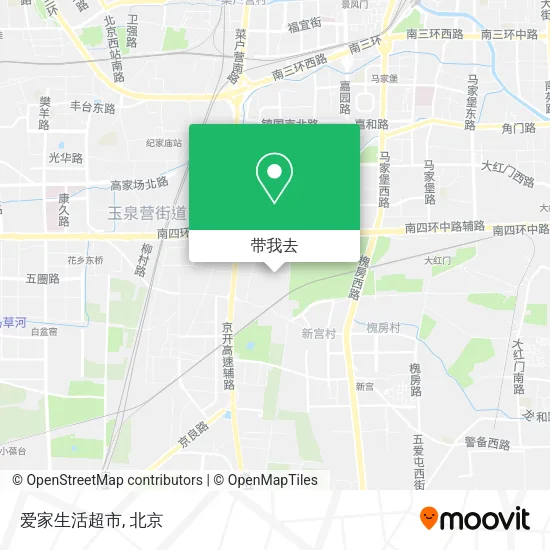 爱家生活超市地图