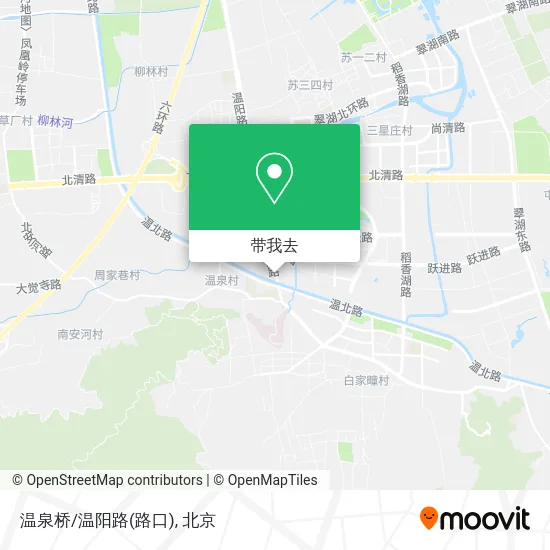 温泉桥/温阳路(路口)地图