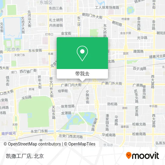凯撒工厂店地图