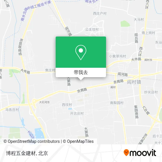 博程五金建材地图