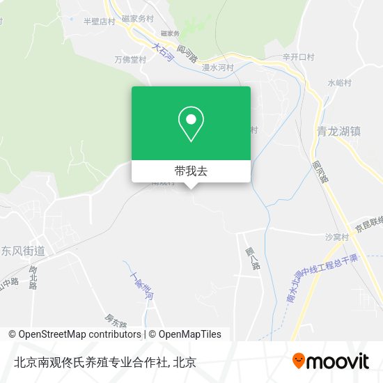 北京南观佟氏养殖专业合作社地图
