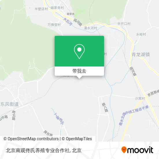 北京南观佟氏养殖专业合作社地图
