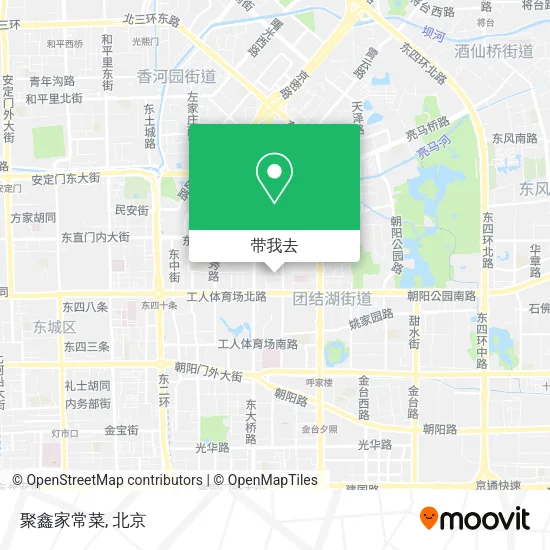 聚鑫家常菜地图