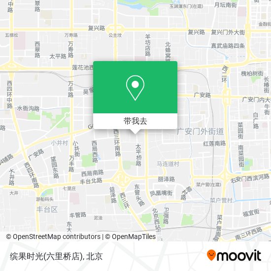 缤果时光(六里桥店)地图