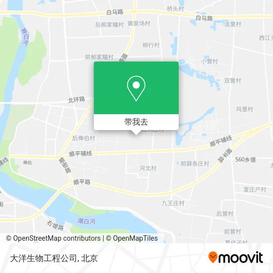 大洋生物工程公司地图