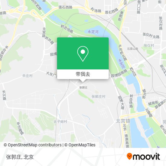 张郭庄地图