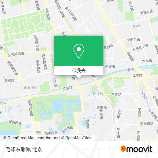 毛泽东雕像地图