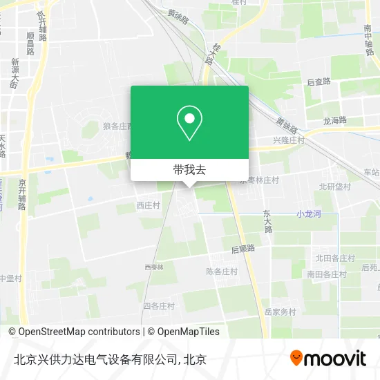 北京兴供力达电气设备有限公司地图
